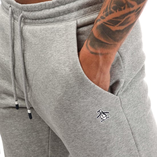 Original Penguin Pete Fleece Joggingbyxa för herrar (Grått) - Image 3
