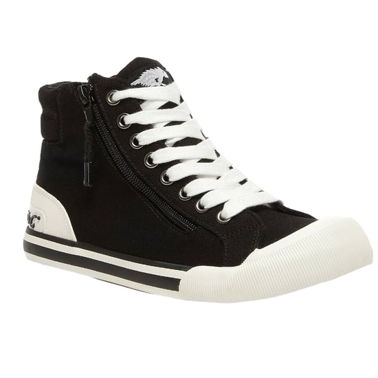 Rocket Dog Womens/Ladies Jazzin Hi Trainers (Black) - Image 4