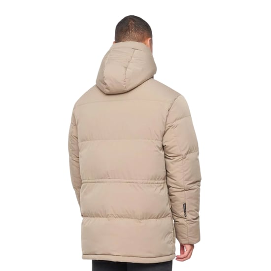 Duck and Cover Heren Fletchley Pufferjas (Beige) - Image 2