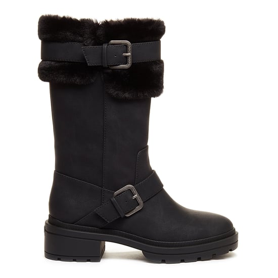 Rocket Dog Dames/dames Igloo lange laarzen (Zwart) - Image 1