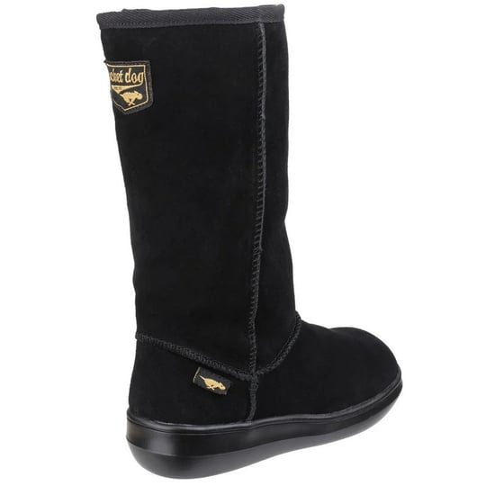 Rocket Dog Dames/Dames Sugardaddy Suede Pull-On Laarzen (Zwart) - Image 2