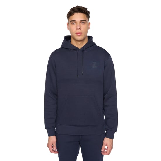 Duck and Cover Heren Merchell Hoodie en Joggers Set (Marine) - Image 3