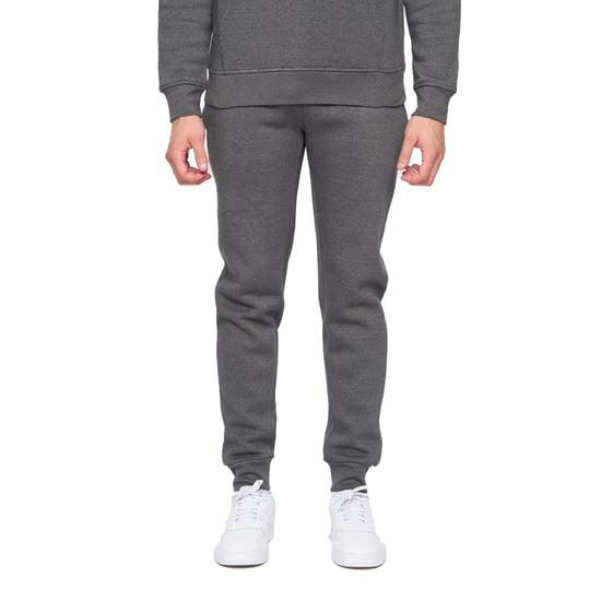 Duck and Cover Heren Merchell Hoodie en Joggers Set (Houtskool mergel) - Image 4