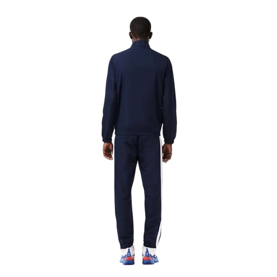 Lacoste Mens Sportsuit Tennis Tracksuit (Navy/White) - Image 2