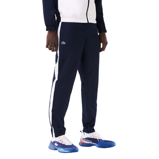 Lacoste Mens Sportsuit Tennis Tracksuit (Navy/White) - Image 5
