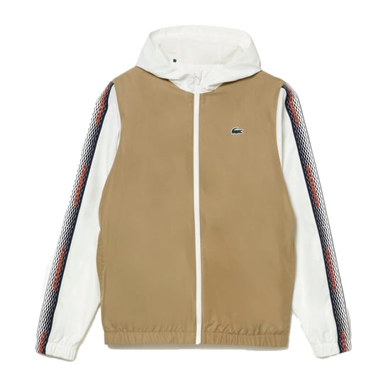 Lacoste Tennis Heren Normaal Trainingspak (Beige) - Image 4