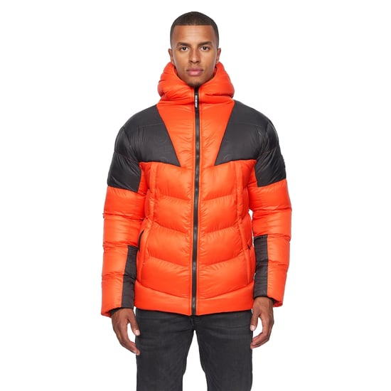 Duck and Cover Mens Raymax Padded Jacket (Orange) - Image 1