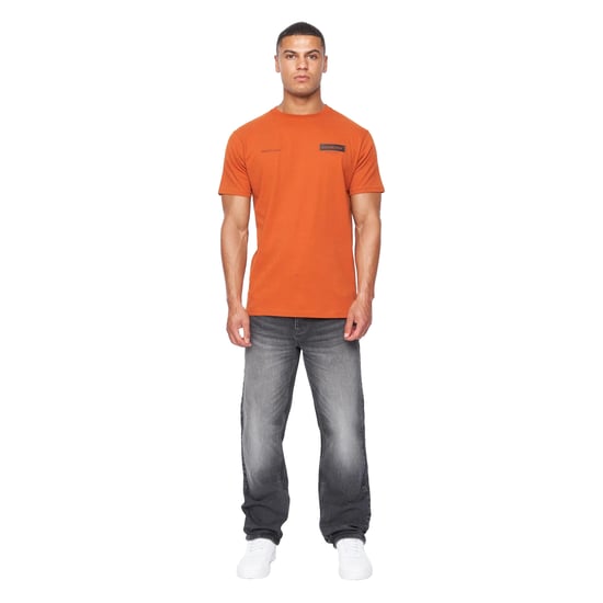 Duck and Cover Heren Rushawn Relaxed Fit Jeans (Zwart) - Image 3