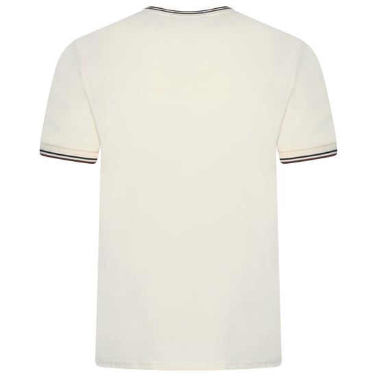 Fred Perry Twin Tipped T-Shirt Ecru - Image 3
