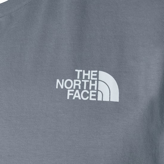 The North Face Men's Box Exploration T-Shirt Tradewinds Grey - Image 4