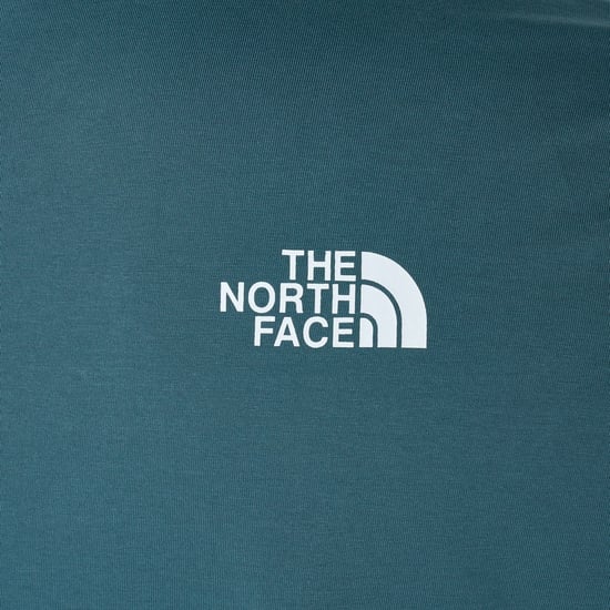 The North Face Mens Small Box T-Shirt Mallard Blue - Image 4