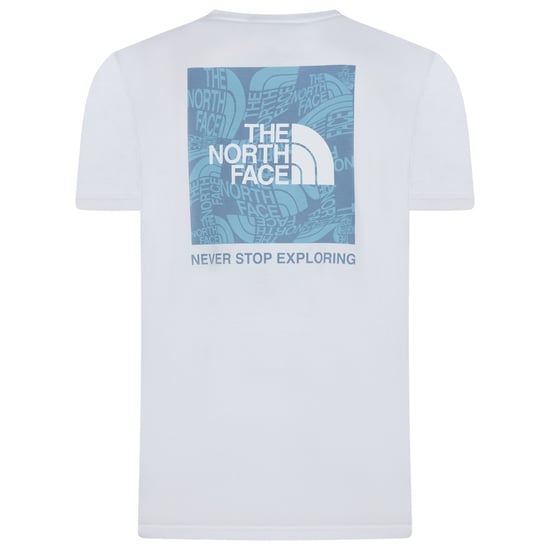 The North Face Men's Box Exploration T-Shirt White - Image 3
