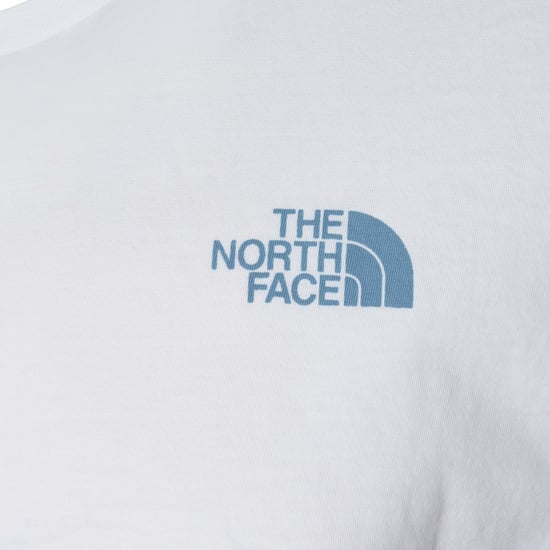 The North Face Men's Box Exploration T-Shirt White - Image 4