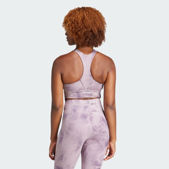 Run Pocket Medium-Support AOP Bra Iteration - Image 2