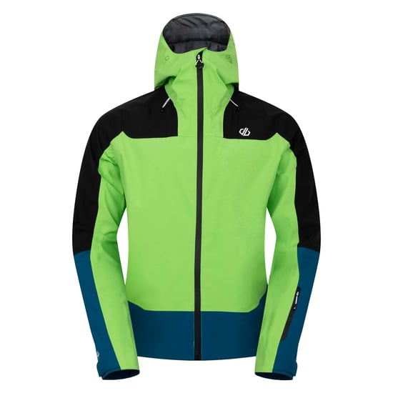 Dare 2B Mens Roving II Waterproof Jacket (Green Flash/Kingfisher Blue) - Image 1