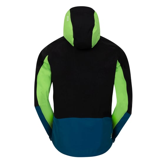 Dare 2B Mens Roving II Waterproof Jacket (Green Flash/Kingfisher Blue) - Image 2