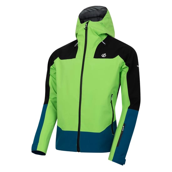 Dare 2B Mens Roving II Waterproof Jacket (Green Flash/Kingfisher Blue) - Image 3