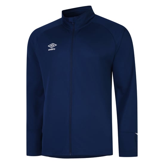 Umbro Childrens/Kids Total Training Knitted Track Jacket (Navy/White) - Image 1