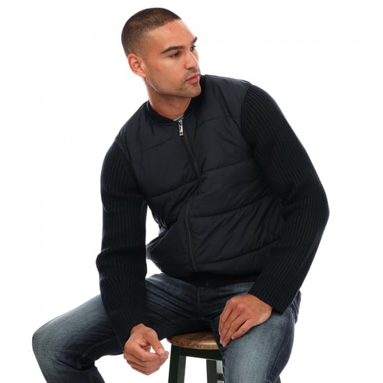 Ted Baker Heren Spores Full Zip Regular Gewatteerd Jasje (Marine) - Image 3