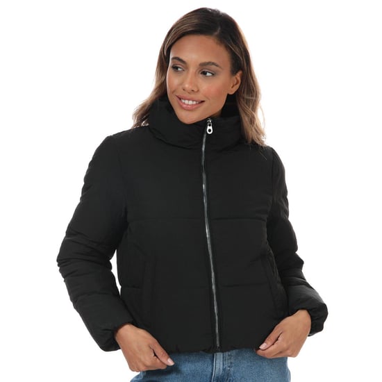 Only Womens/Ladies Dolly Short Puffer Jacket (Black) - Image 1