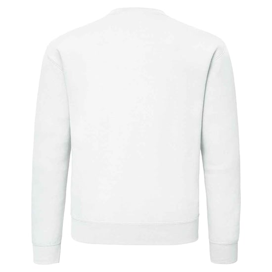 Fruit of the Loom Heren Supercotton Effen Sweatshirt (Wit) - Image 2