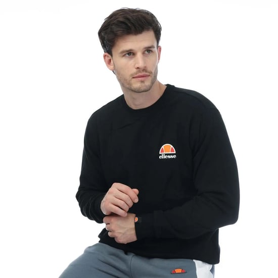Ellesse Diveria Sweatshirt för herrar (Svart) - Image 4