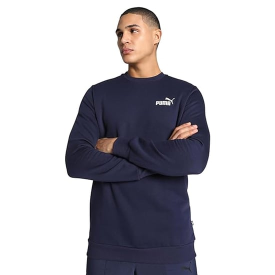 Puma Heren ESS Logo Sweatshirt (Peacoat) - Image 3