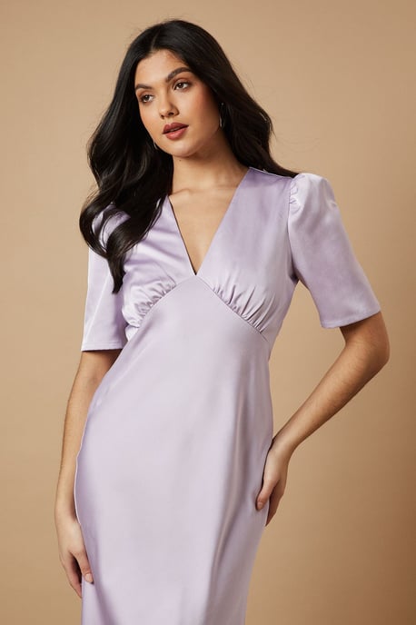 Satin Midaxi Dress - Image 4