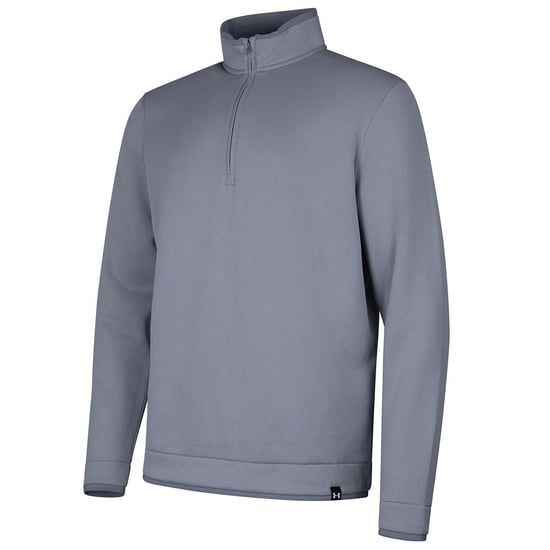 Under Armour Mens Quarter Zip Fleece Top (Steel) - Image 1