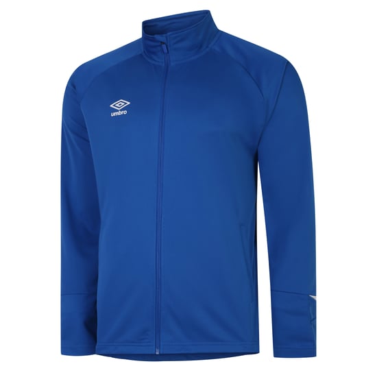 Umbro Childrens/Kids Total Training Knitted Track Jacket (Royal Blue/White) - Image 1