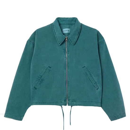 Lacoste Dames/Dames Natural Dyed Denim Relaxed Fit Jasje (Groen) - Image 1