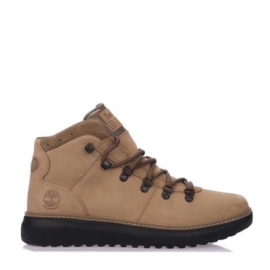Men's Timberland Hudson Road Waterproof Mid Boots in Beige - Image 1