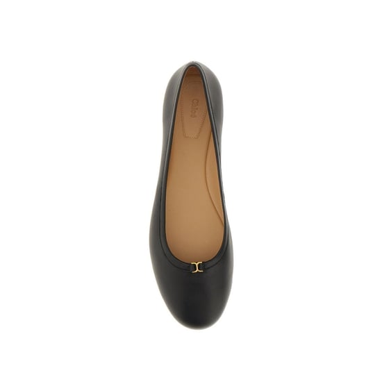 Chloé Leren Ballerina Flats - Image 3