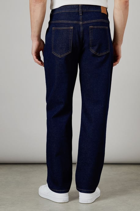 Rinse Wash Stretch Straight Fit Jeans - Image 4