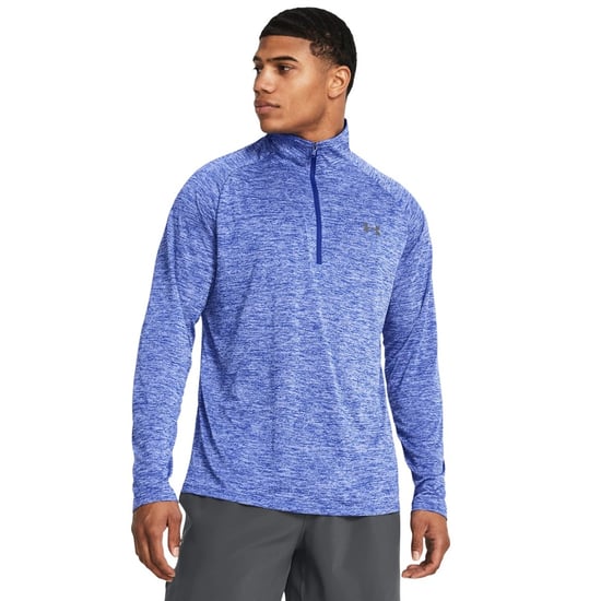 Under Armour Heren 2.0 Technische top met halve rits (Koningsblauw) - Image 2
