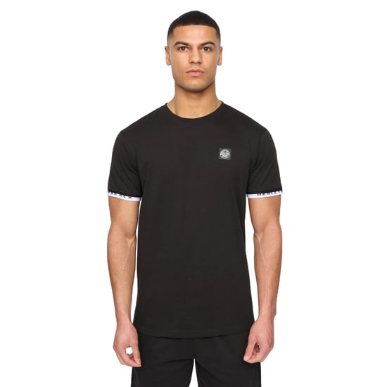 Henleys Mens Henjaque T-Shirt & Shorts Set (Black) - Image 1