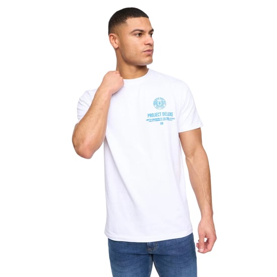 Henleys Heren Henstamp Katoenen T-Shirt (Wit) - Image 4