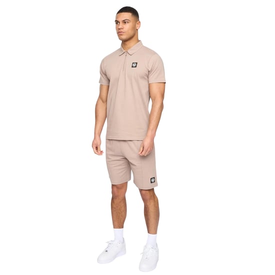 Henleys Mens Henychill Polo and Shorts Set (Taupe) - Image 5