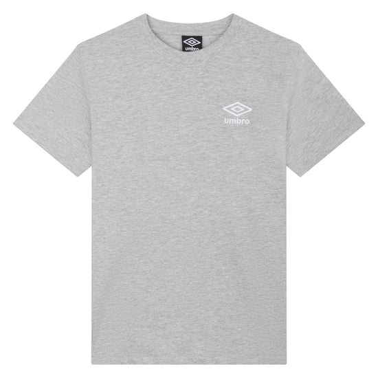 Umbro Dames/Dames Core Klassiek T-Shirt (Grijs gemêleerd/wit) - Image 1