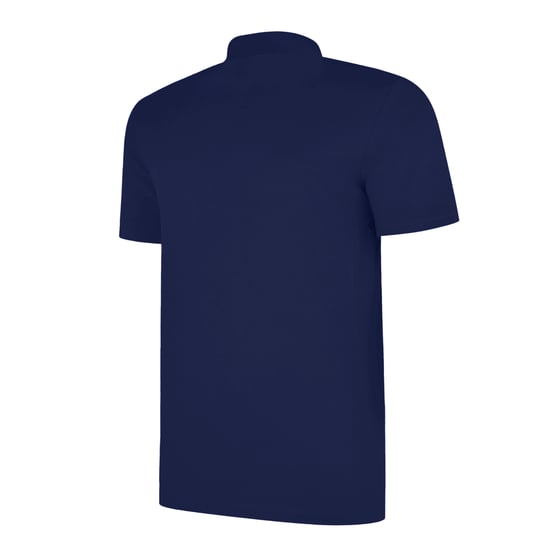 Umbro Mens Essential Polo Shirt (Dark Navy/White) - Image 2