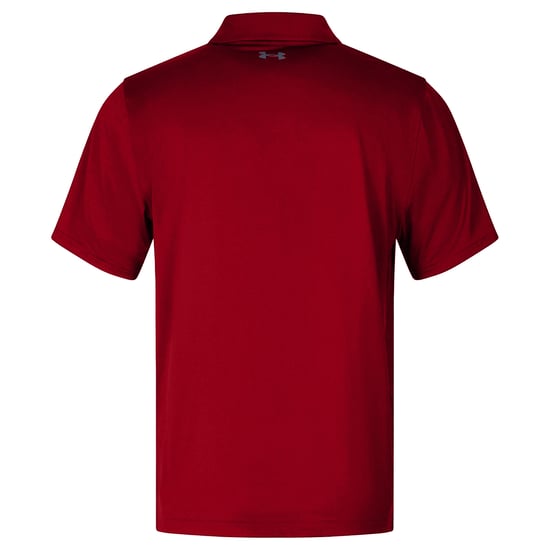 Under Armour Heren T2G Poloshirt (Rood) - Image 2