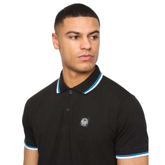 Henleys Heren Henalpha Poloshirt (Zwart) - Image 2