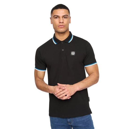 Henleys Heren Henalpha Poloshirt (Zwart) - Image 3