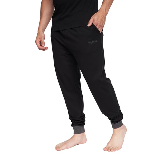 Duck and Cover Heren Vianney Pyjama Set (Zwart) - Image 4