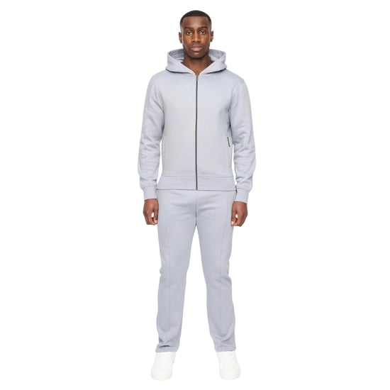 Duck and Cover Heren Chemtars Full Zip Hoodie (Staalblauw) - Image 3