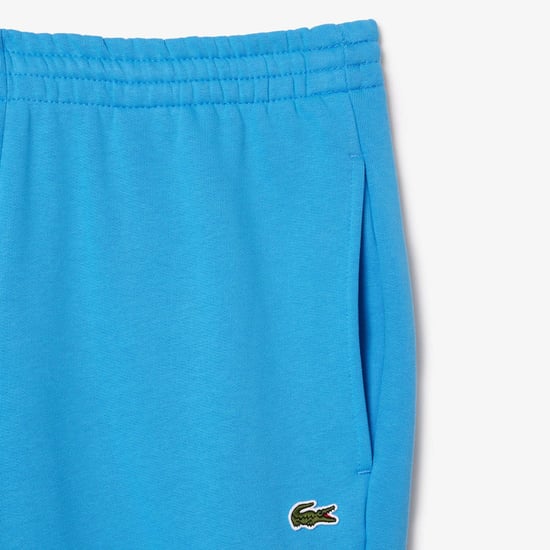 Heren Lacoste Slim Fit Organic Cotton Joggers in Blauw - Image 6