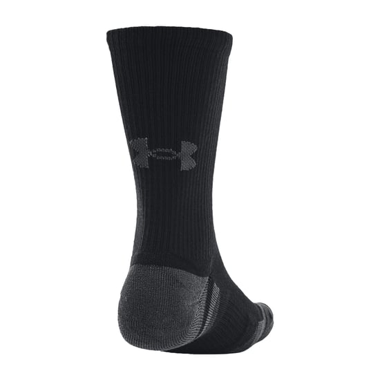 Under Armour Performance Tech Crew Sokken voor volwassenen (pak van 3) (Zwart) - Image 2