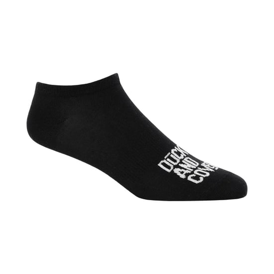Duck and Cover Mens Fubel Trainer Socks (Pack of 5) (Black/White/Grey) - Image 2
