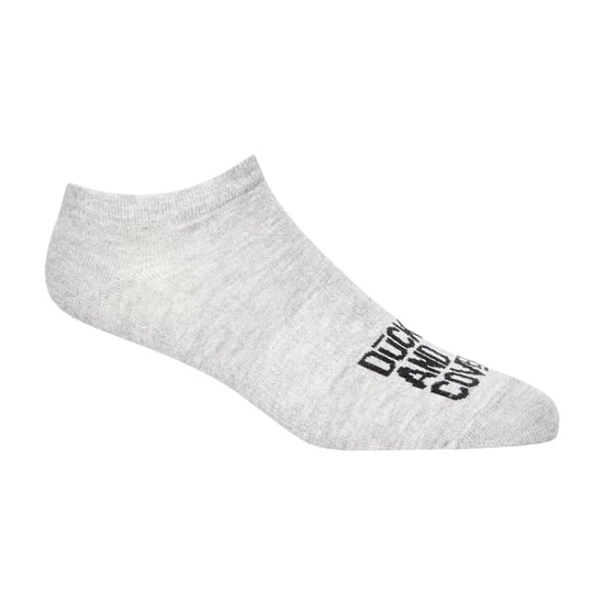Duck and Cover Mens Fubel Trainer Socks (Pack of 5) (Black/White/Grey) - Image 3