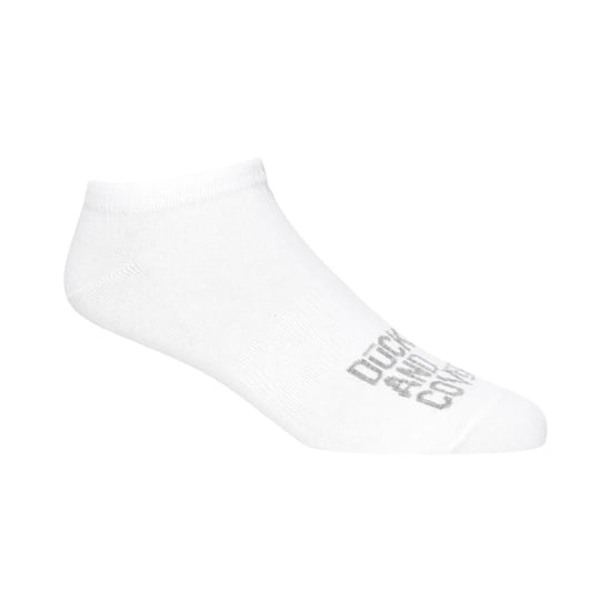 Duck and Cover Mens Fubel Trainer Socks (Pack of 5) (Black/White/Grey) - Image 6